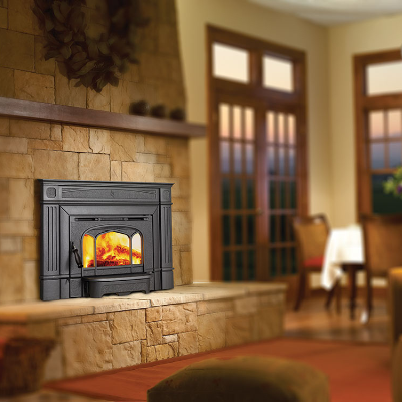 Regency Hi1150 Small Cast Iron Wood Fireplace Insert-1